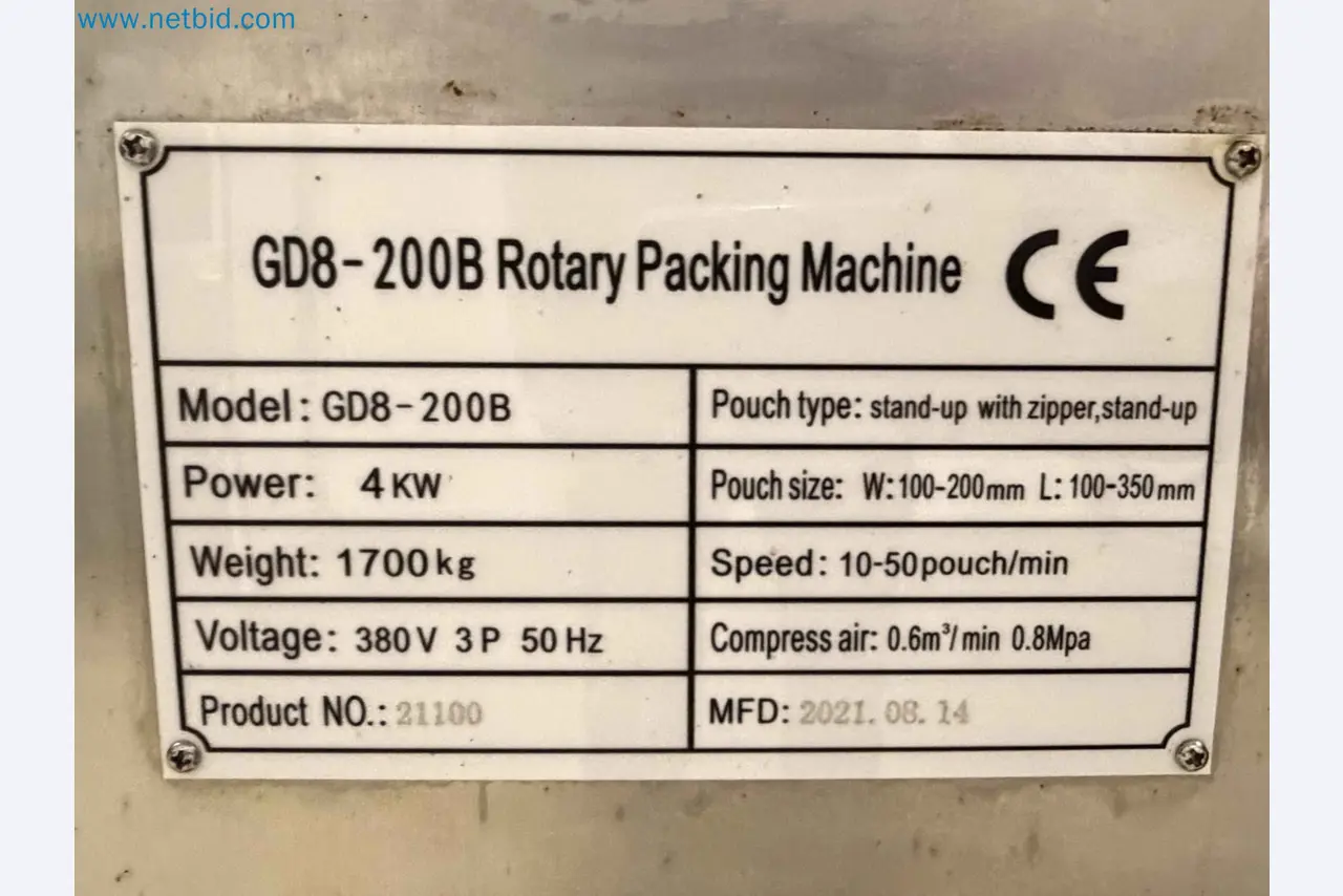 Nussverarbeitungsanlage zum Schälen, Trocknen und Verpacken-209