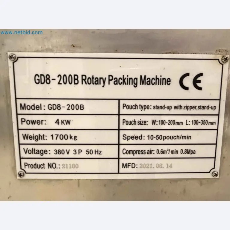 Nussverarbeitungsanlage zum Schälen, Trocknen und Verpacken-209
