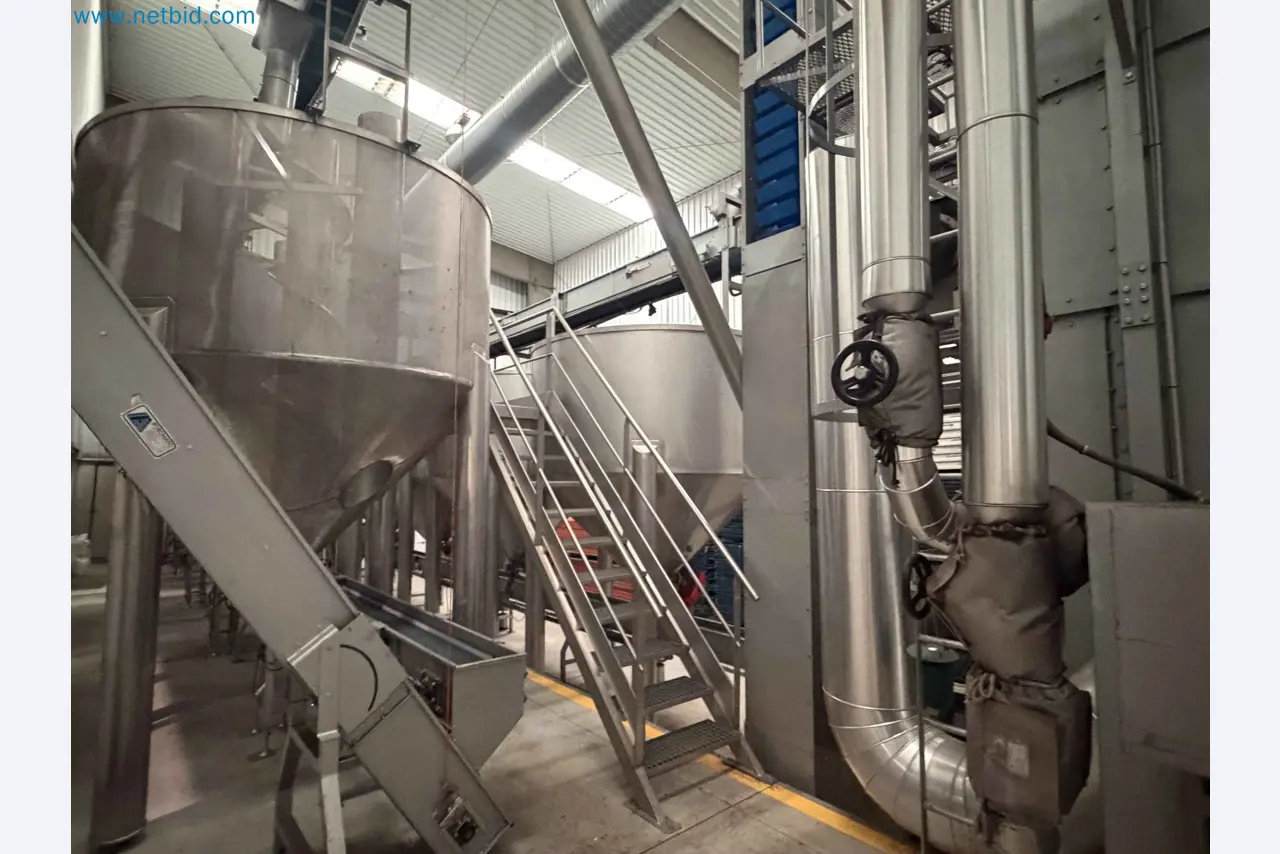 Nussverarbeitungsanlage zum Schälen, Trocknen und Verpacken-20