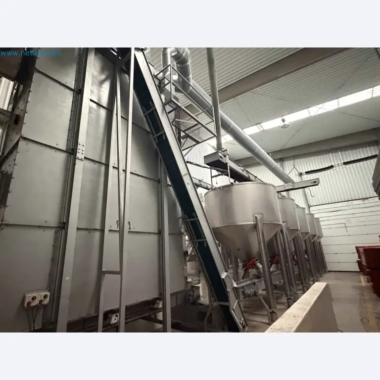Nussverarbeitungsanlage zum Schälen, Trocknen und Verpacken-2