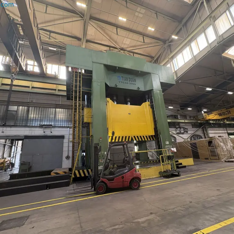 Hydraulic 4-column try-out press Tian Duan YTC34-3000