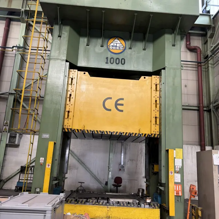 Hydraulic 4-column try-out press SPC Dees HD-1000