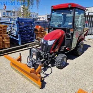 TYM All-Wheel-Drive Compact Tractors for Winter Use and HONDA Single-Axle Snow Plows
