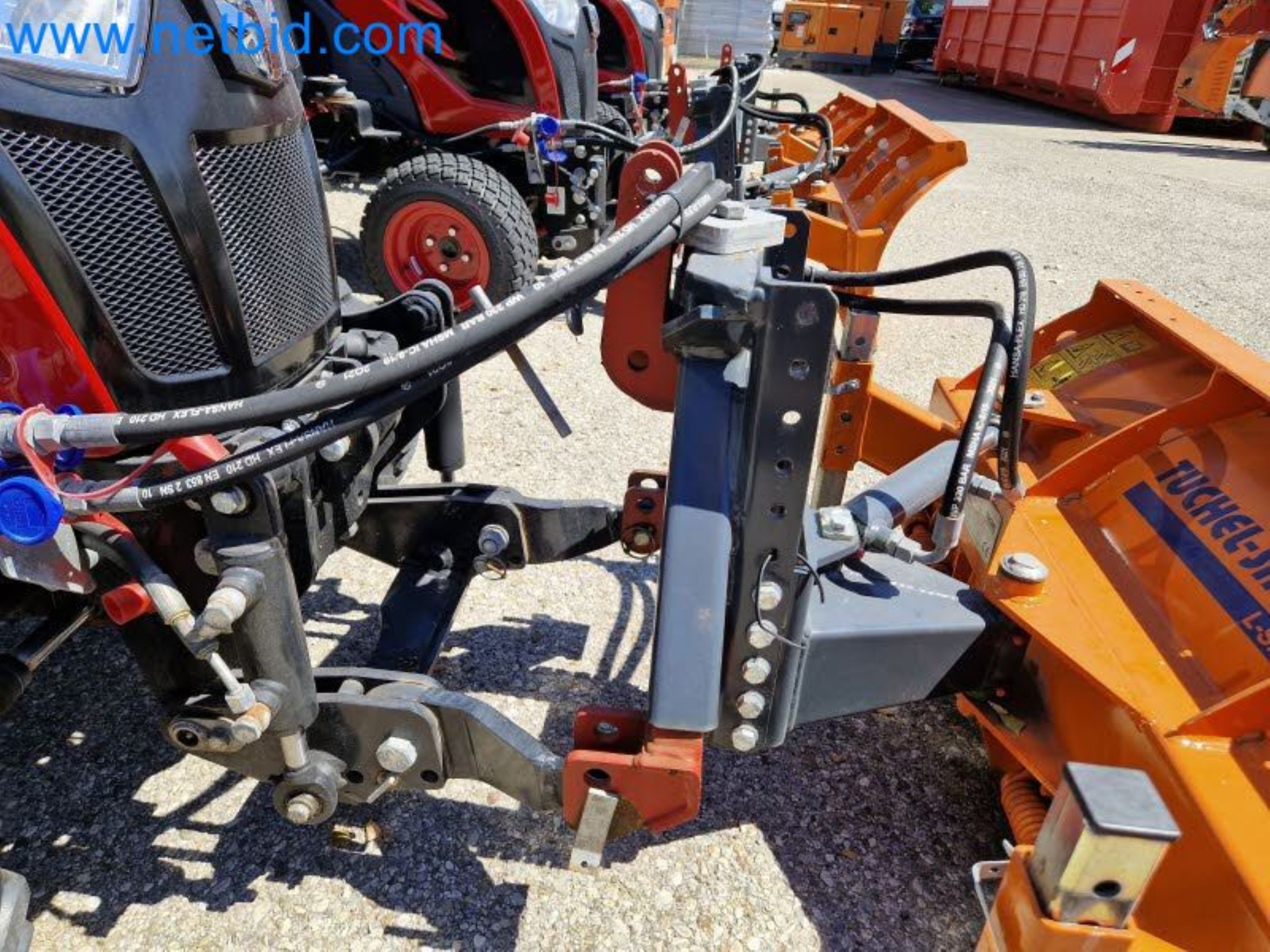 TYM All-Wheel-Drive Compact Tractors for Winter Use and HONDA Single-Axle Snow Plows-36