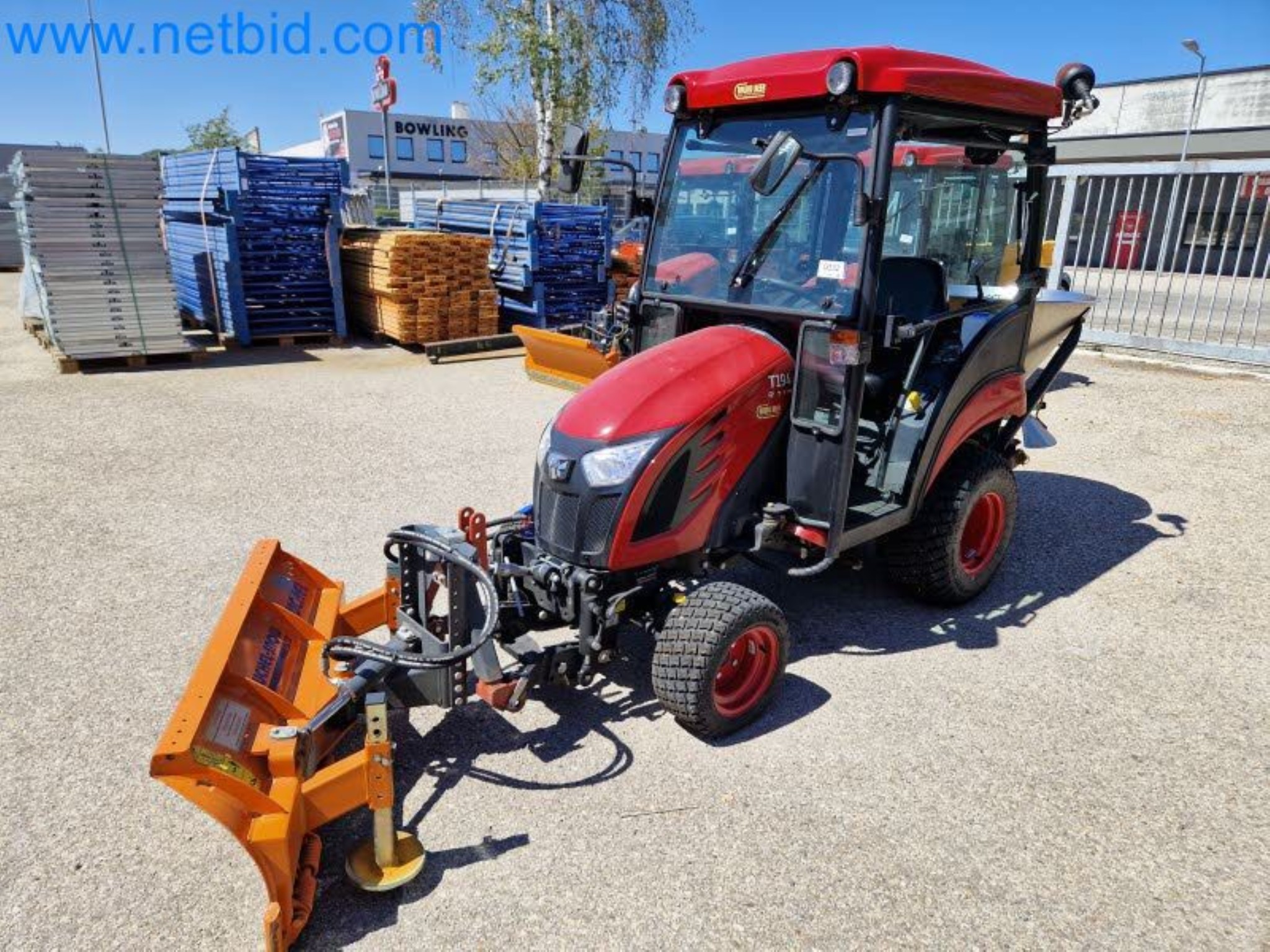 TYM All-Wheel-Drive Compact Tractors for Winter Use and HONDA Single-Axle Snow Plows-1