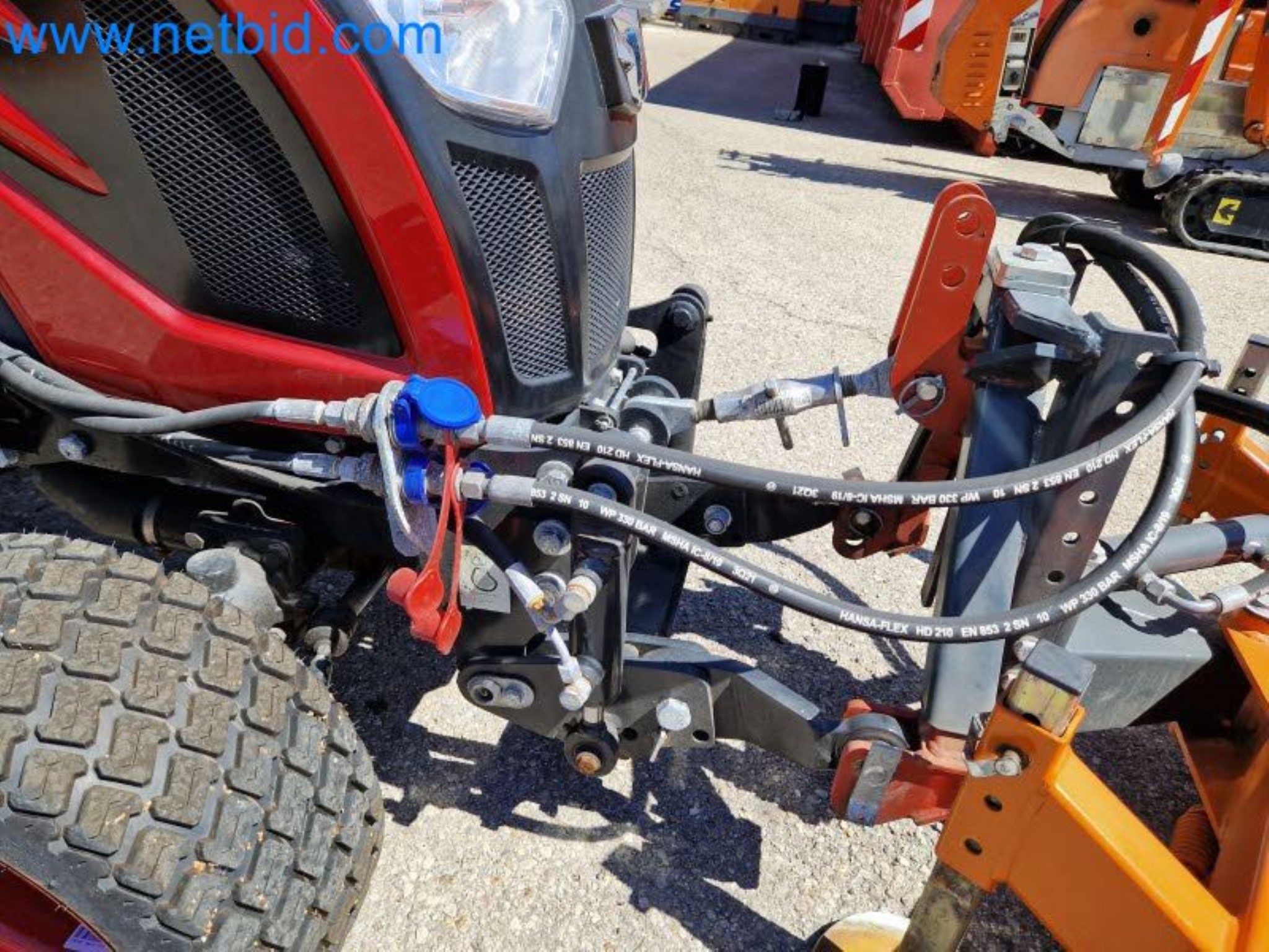 TYM All-Wheel-Drive Compact Tractors for Winter Use and HONDA Single-Axle Snow Plows-33