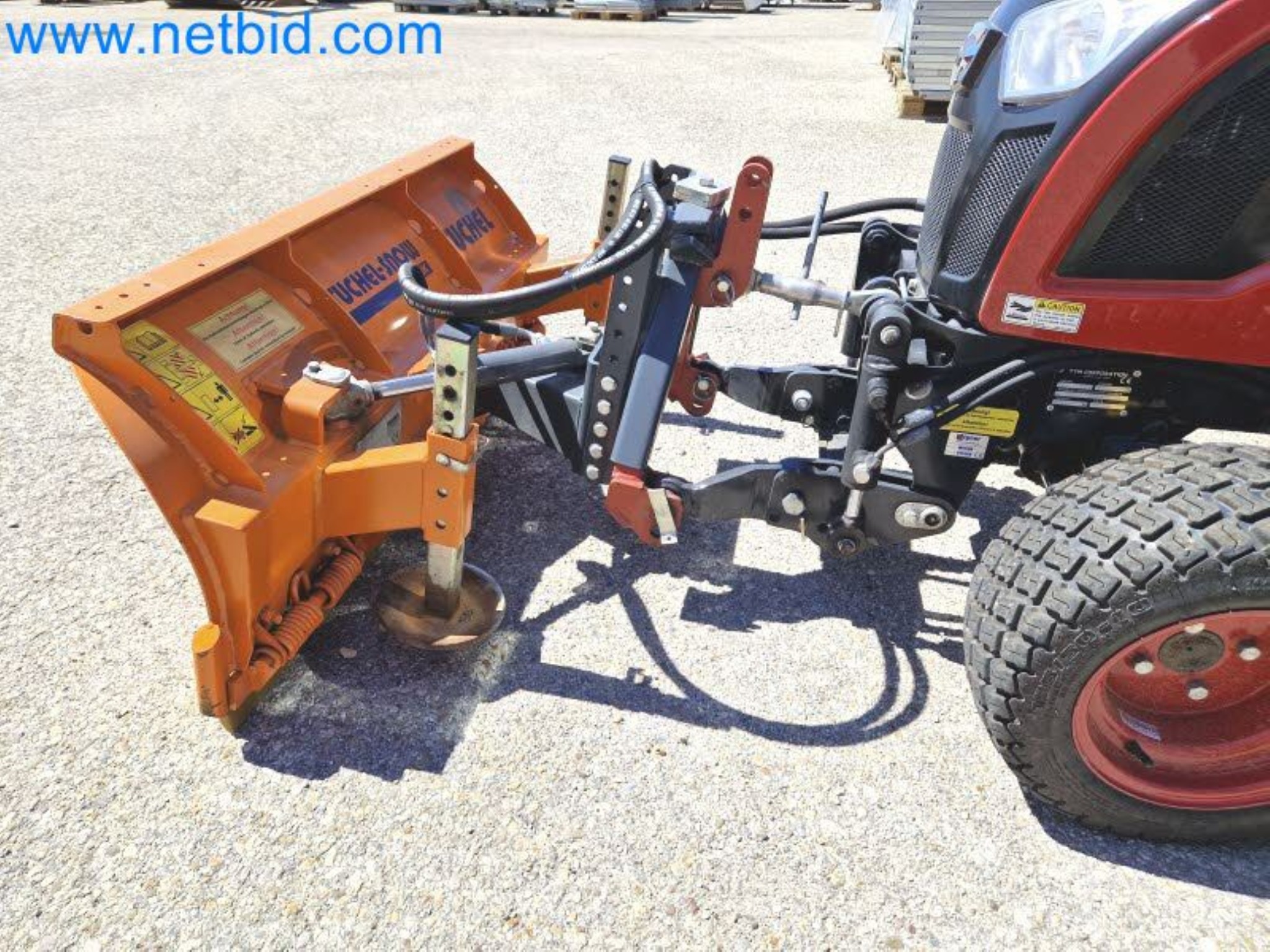 TYM All-Wheel-Drive Compact Tractors for Winter Use and HONDA Single-Axle Snow Plows-31