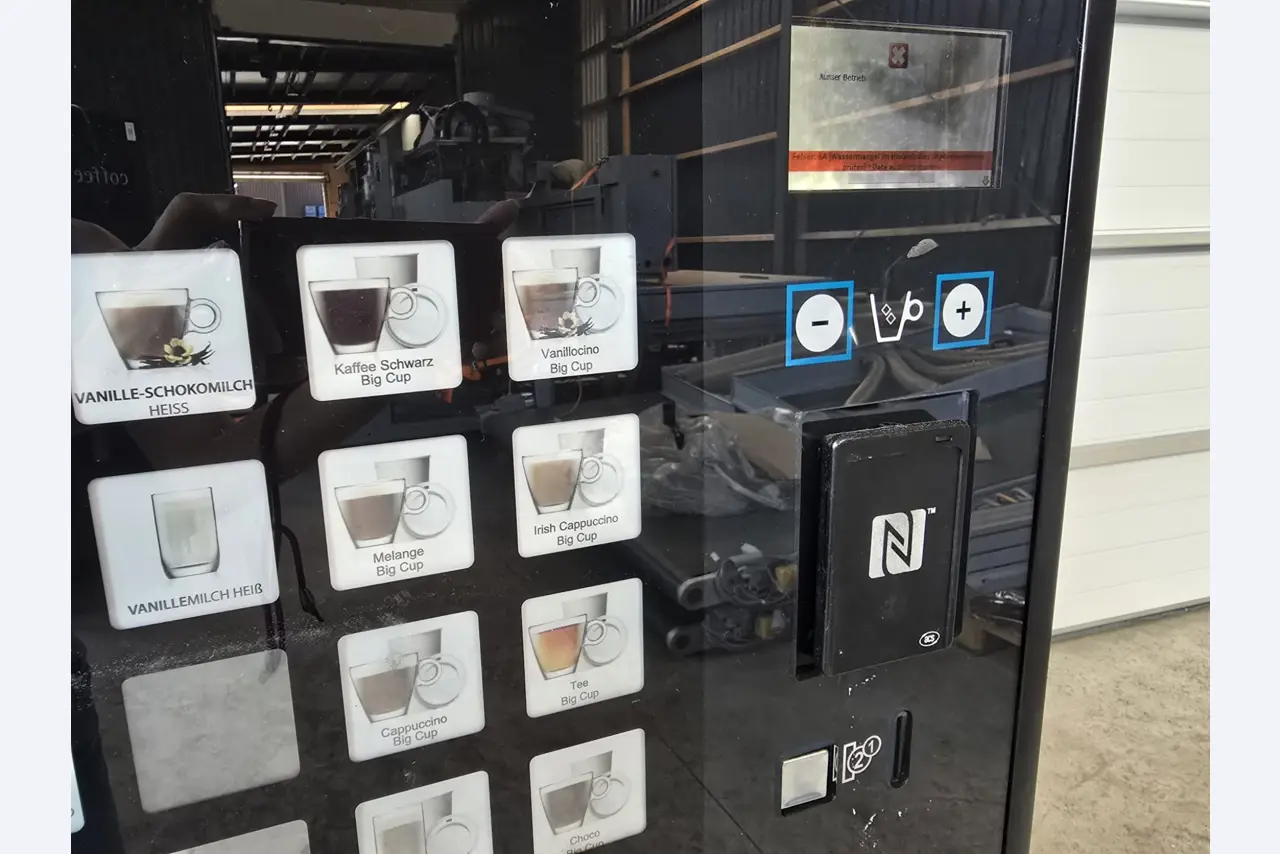 Hot Beverage Vending Machine, Fully Automatic Coffee Machine by Rheavendors Group-3