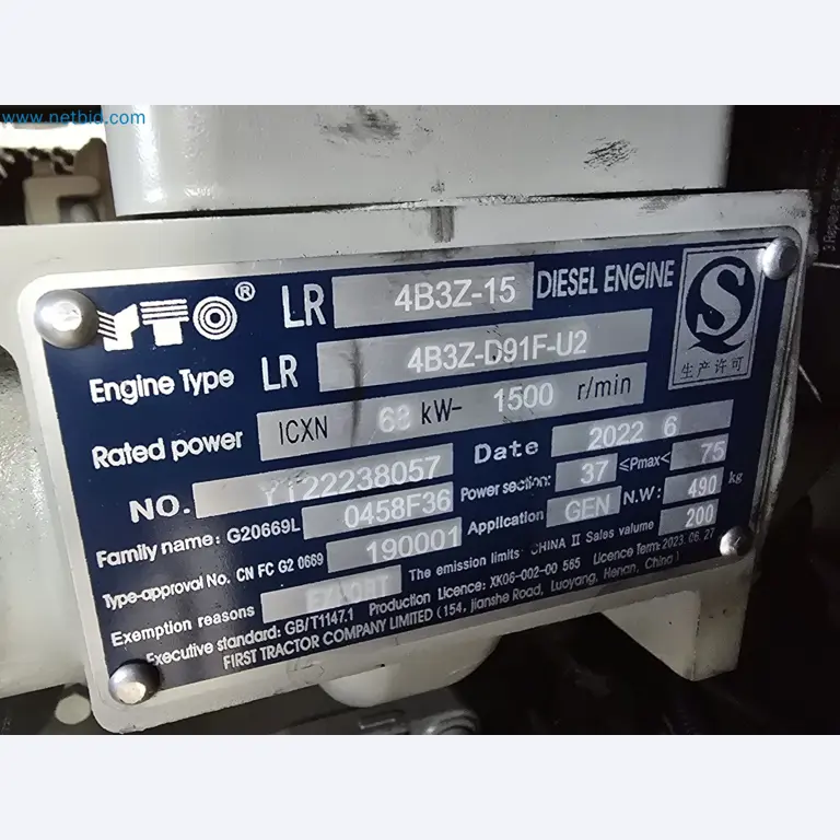 Industrie Notstromerzeuger Premium Power PP69Y-25