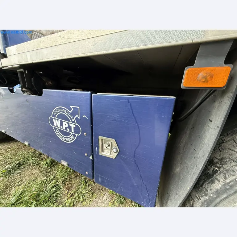 Effiziente Beladung und Holztransport mit dem VOLVO FH16 750 HP 6x4 Rigid inklusive Heckladekran Palfinger EPSILON Q150Z 96-32