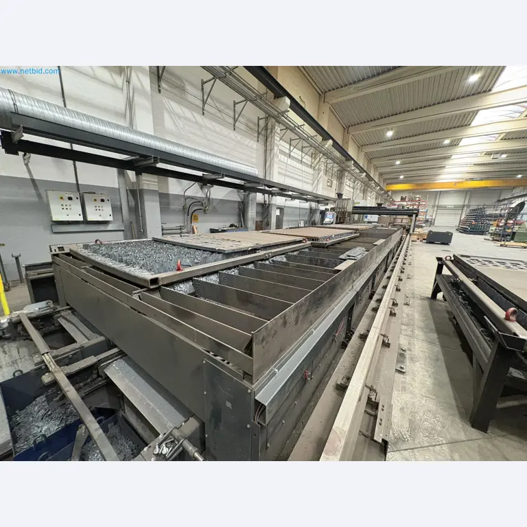 CNC oxy-fuel cutting machine and aluminium double mitre saw-11