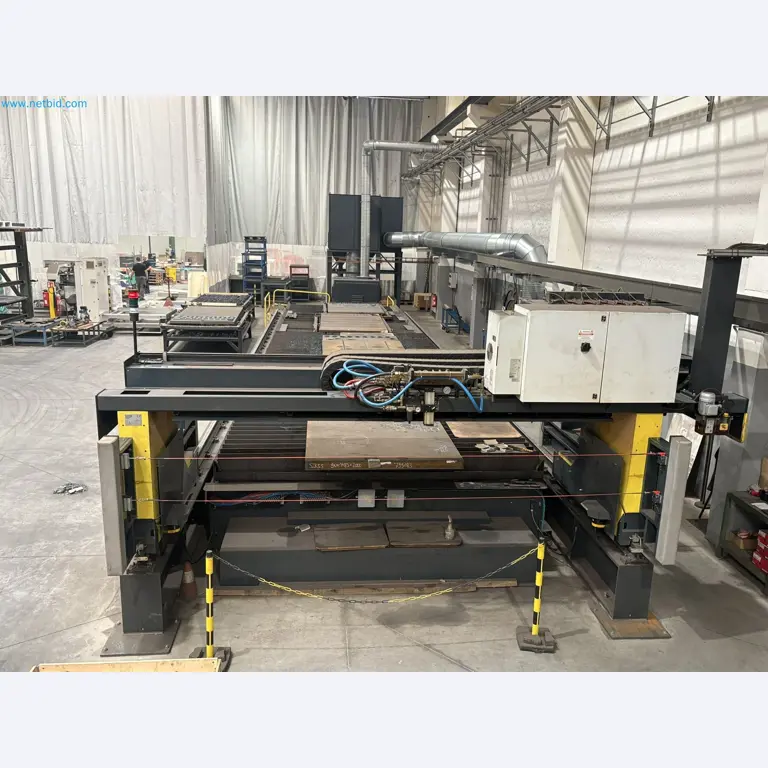 CNC oxy-fuel cutting machine and aluminium double mitre saw-2
