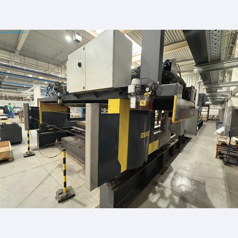 CNC oxy-fuel cutting machine and aluminium double mitre saw-4