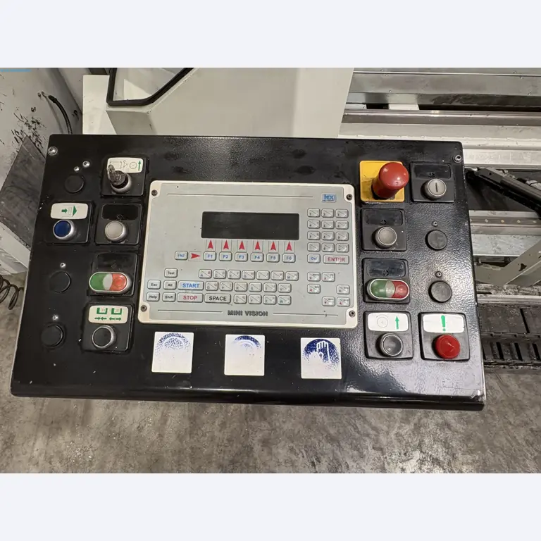 CNC oxy-fuel cutting machine and aluminium double mitre saw-3