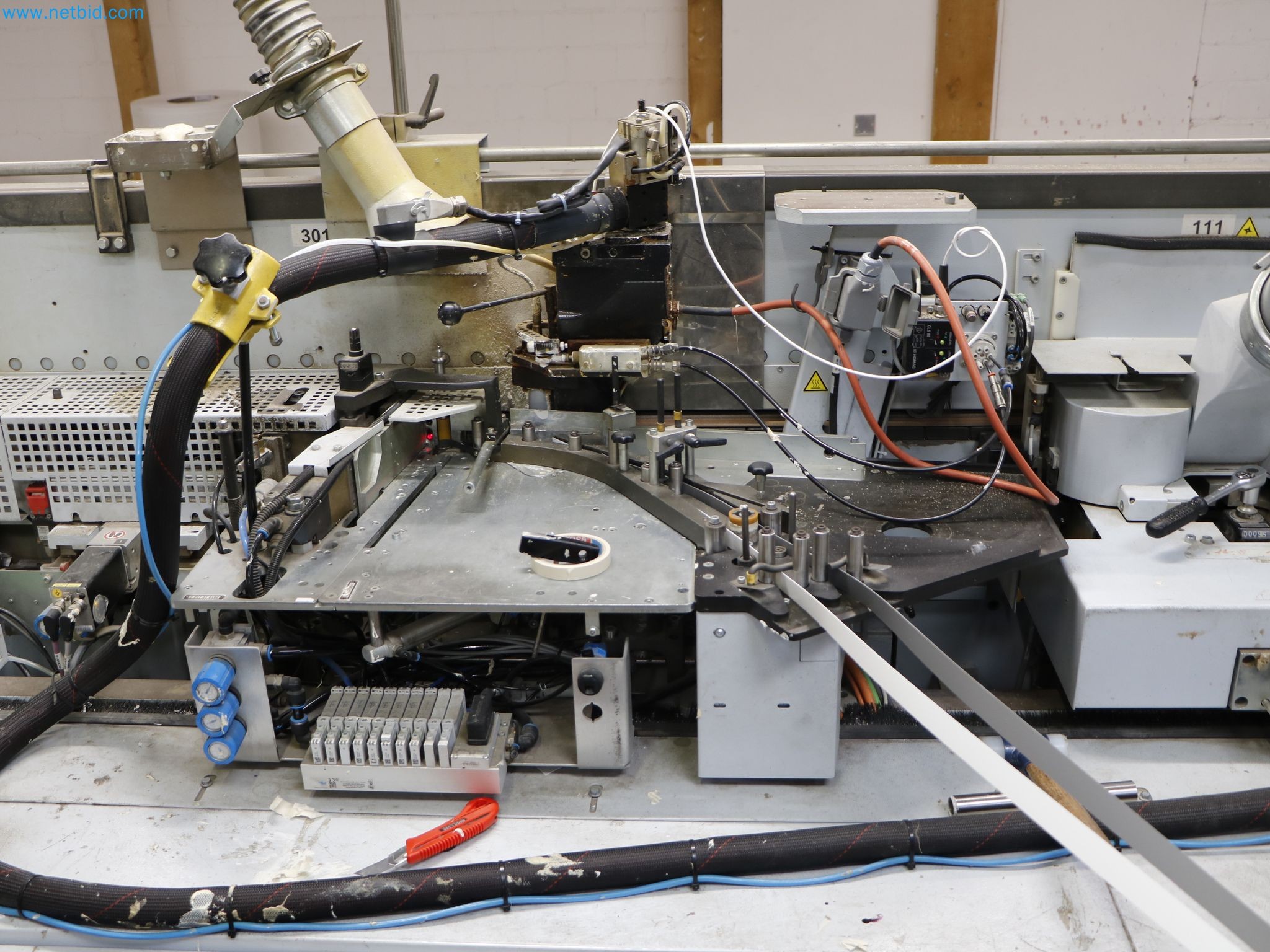 HOMAG KAL370 Edge Banding Machine with Workpiece Return System-11