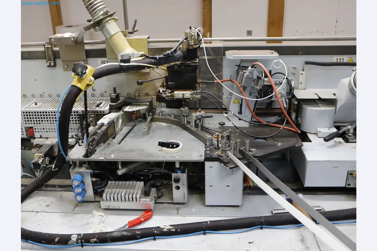 HOMAG KAL370 Edge Banding Machine with Workpiece Return System-11