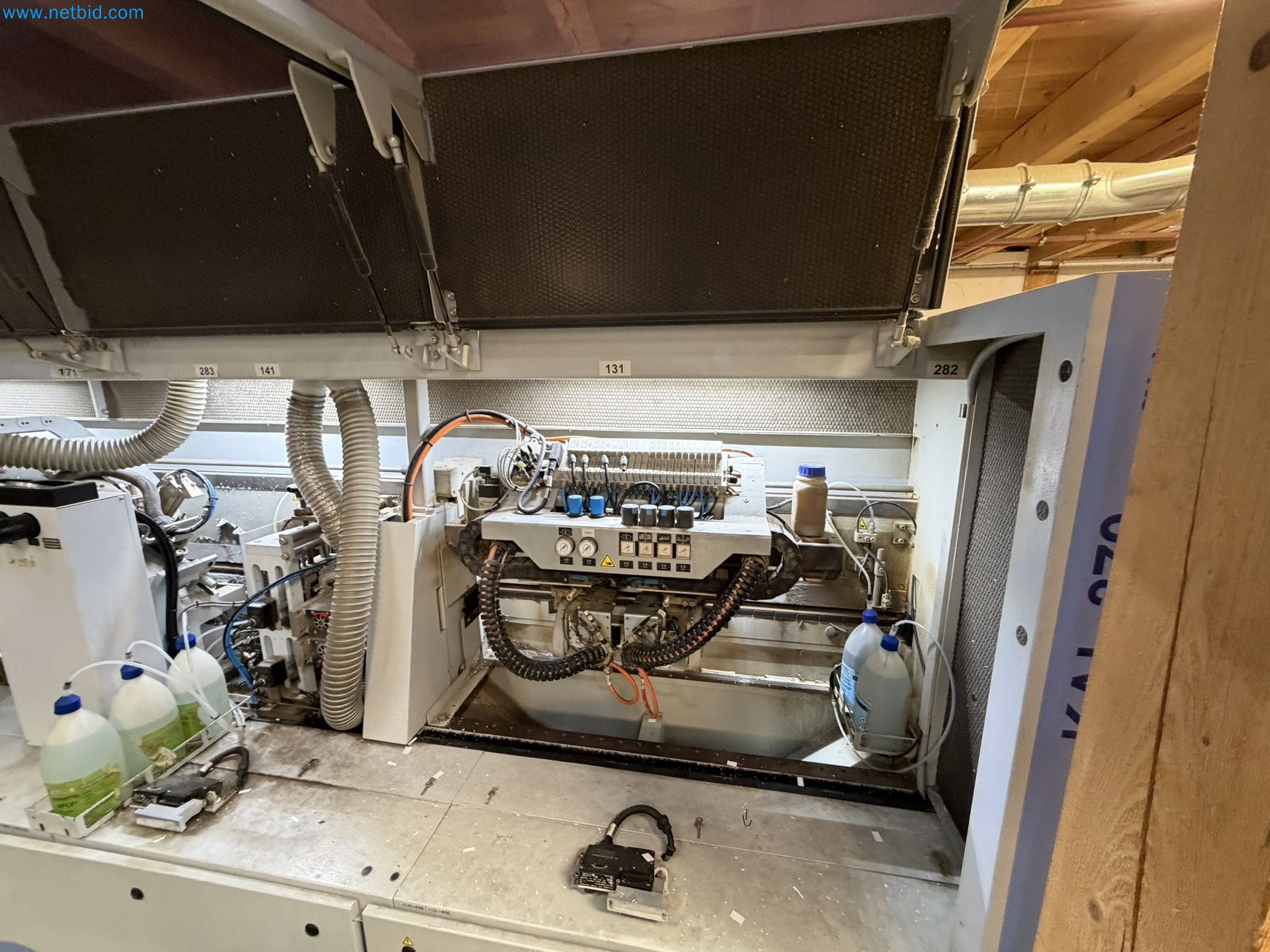 HOMAG KAL370 Edge Banding Machine with Workpiece Return System-15