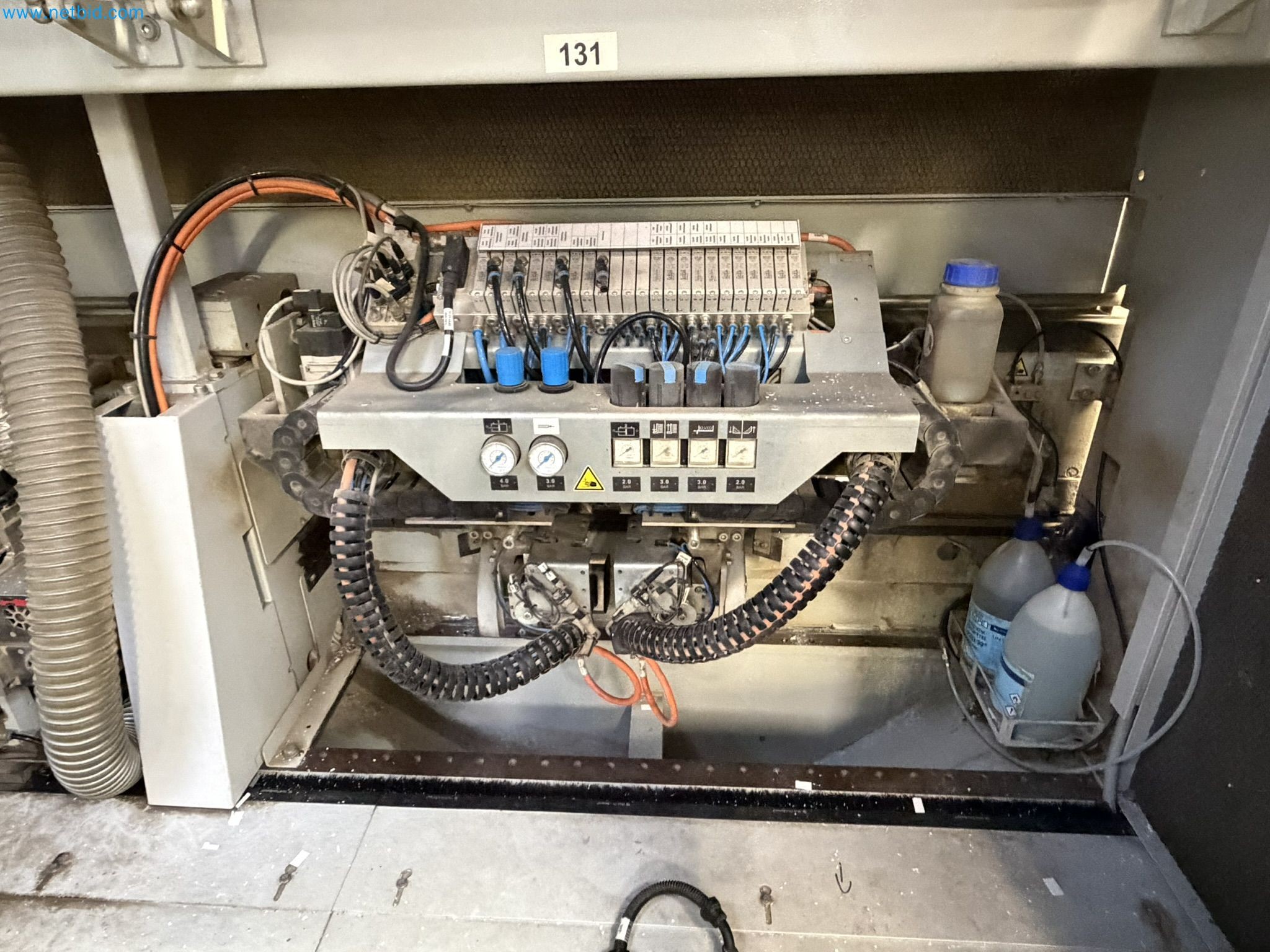 HOMAG KAL370 Edge Banding Machine with Workpiece Return System-16
