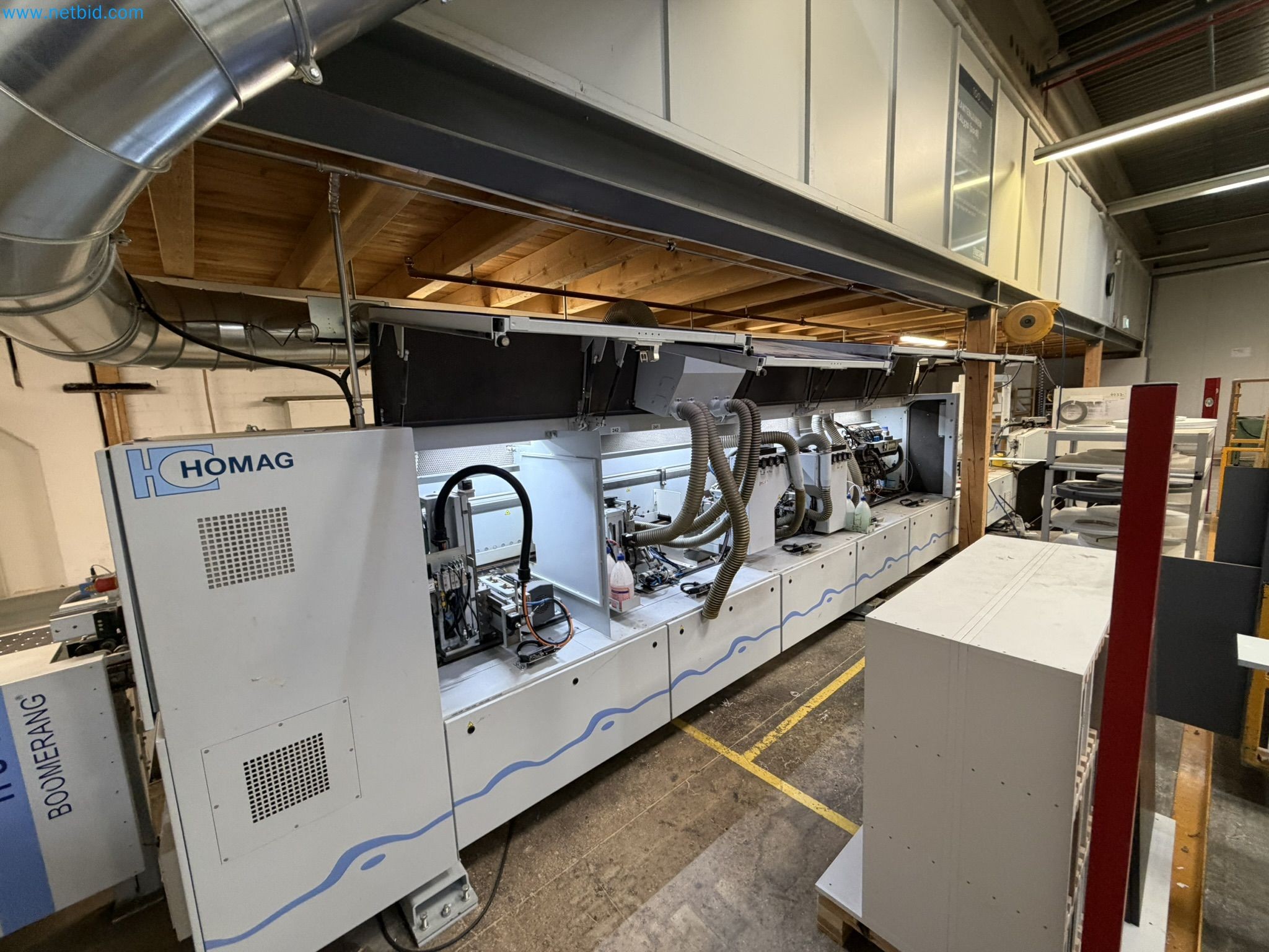 HOMAG KAL370 Edge Banding Machine with Workpiece Return System-1