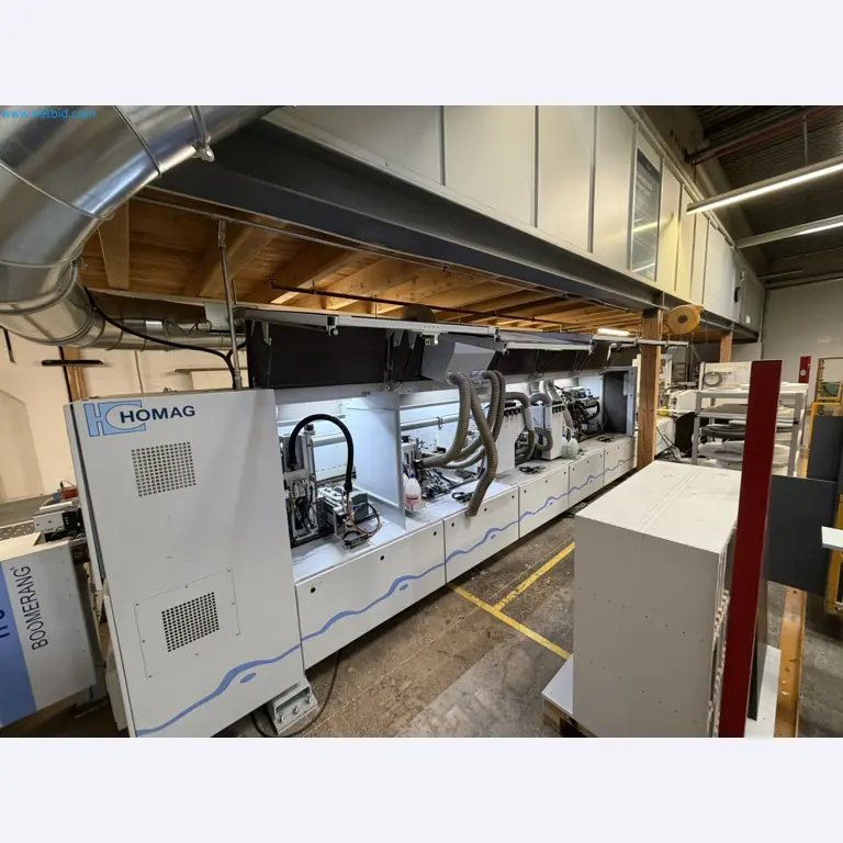 HOMAG KAL370 Edge Banding Machine with Workpiece Return System-1