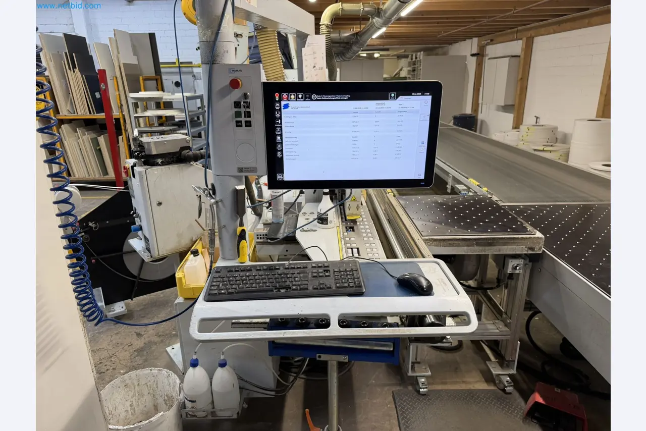 HOMAG KAL370 Edge Banding Machine with Workpiece Return System-3