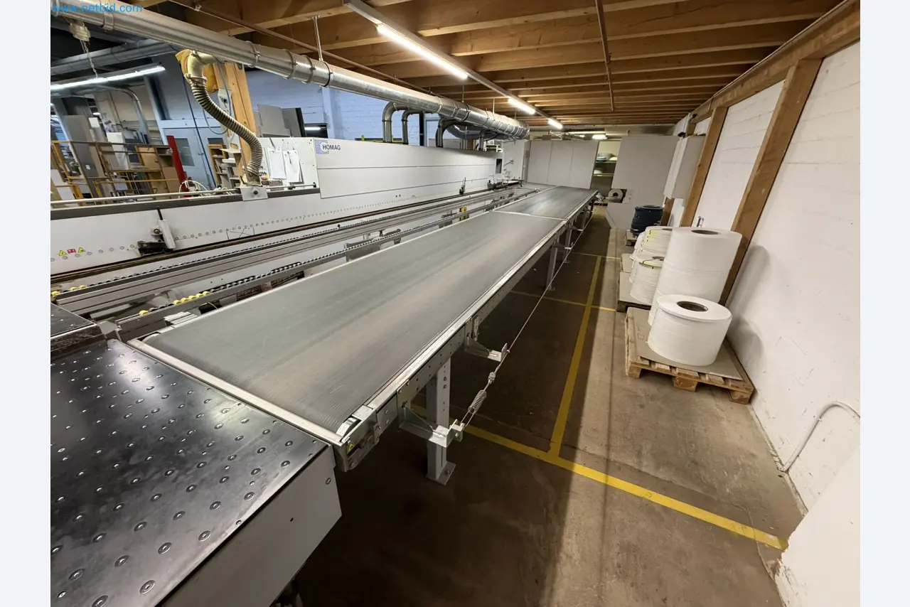 HOMAG KAL370 Edge Banding Machine with Workpiece Return System-49