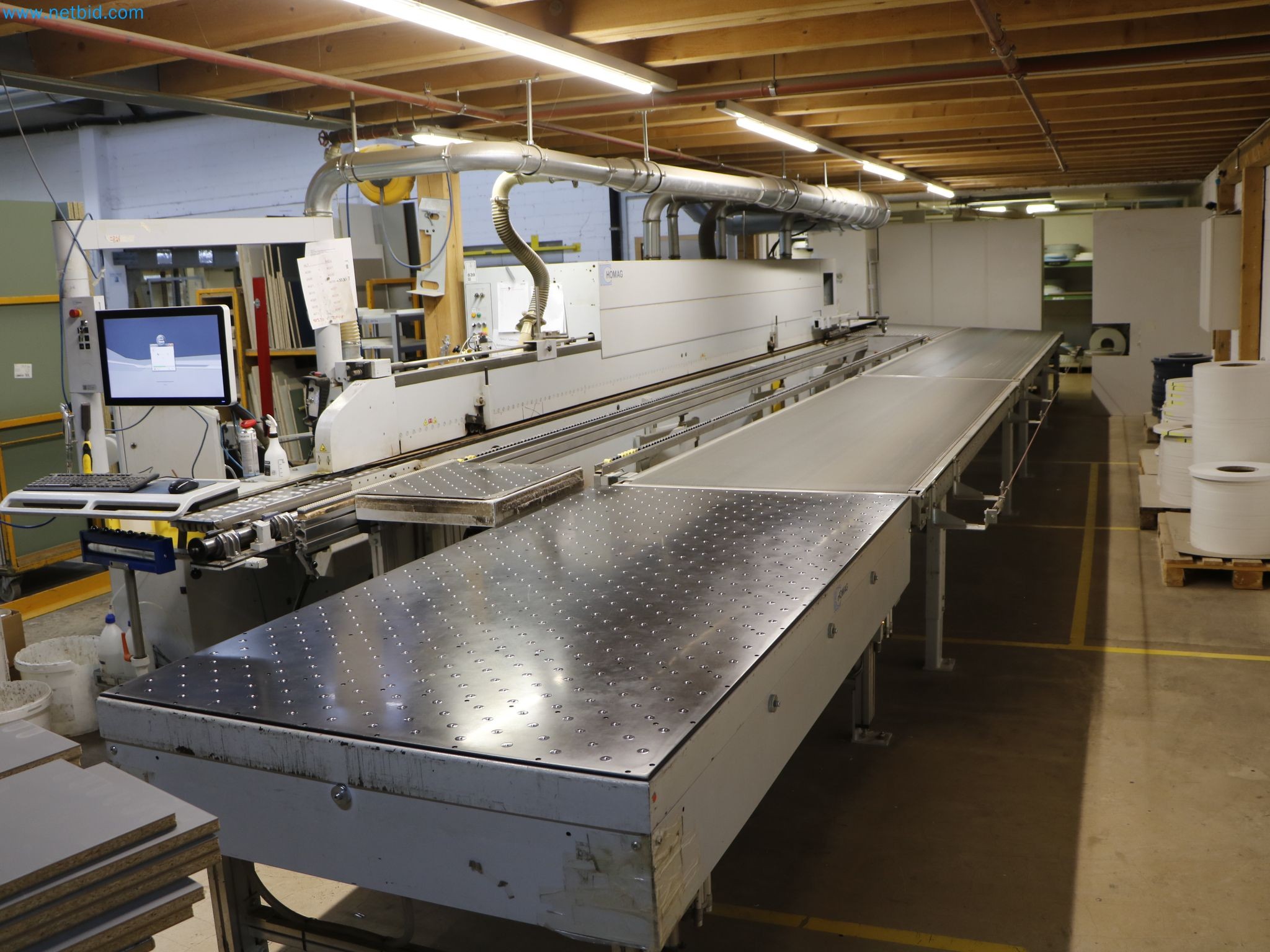HOMAG KAL370 Edge Banding Machine with Workpiece Return System-51