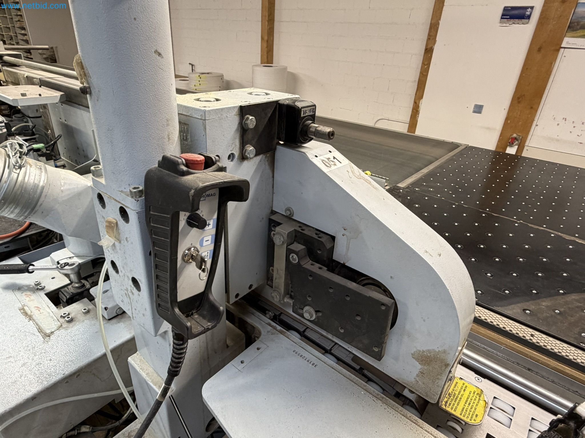 HOMAG KAL370 Edge Banding Machine with Workpiece Return System-7