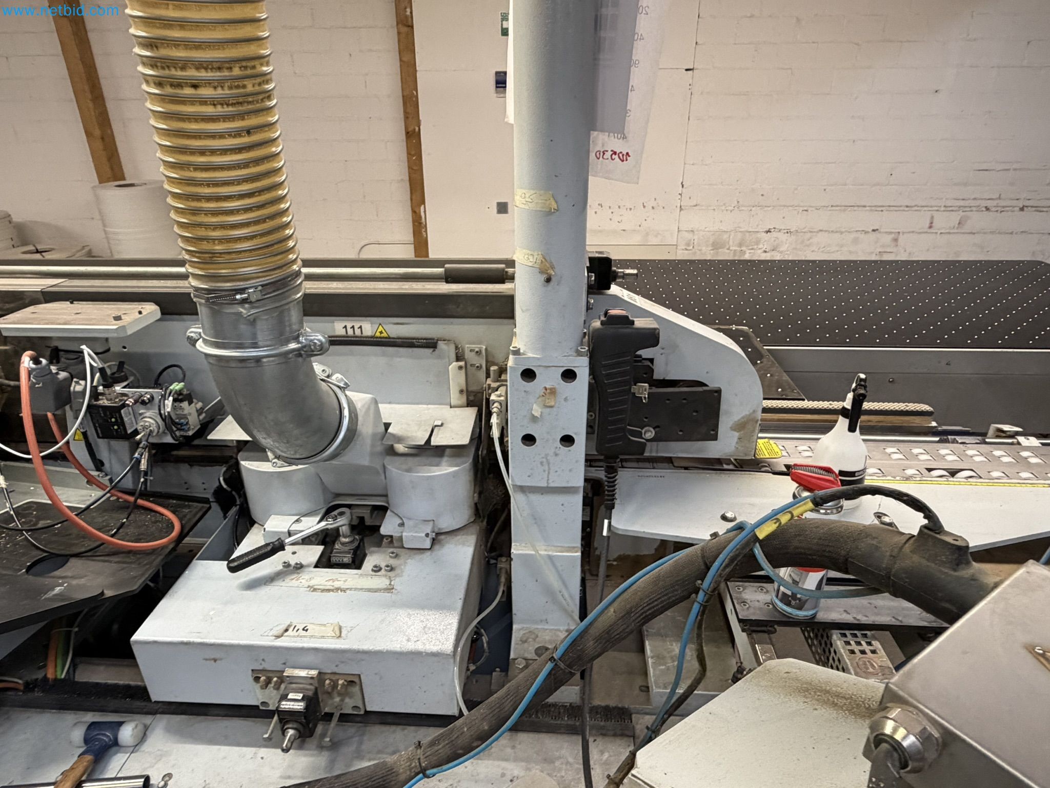 HOMAG KAL370 Edge Banding Machine with Workpiece Return System-8