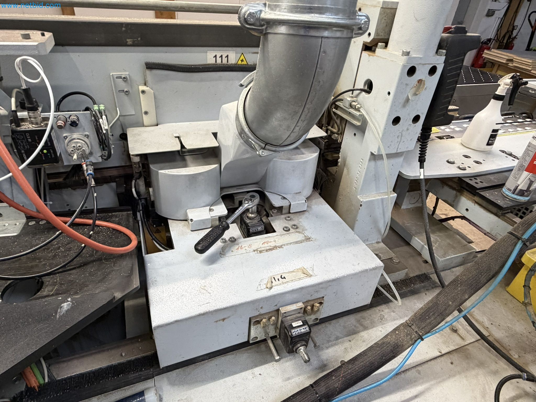 HOMAG KAL370 Edge Banding Machine with Workpiece Return System-9