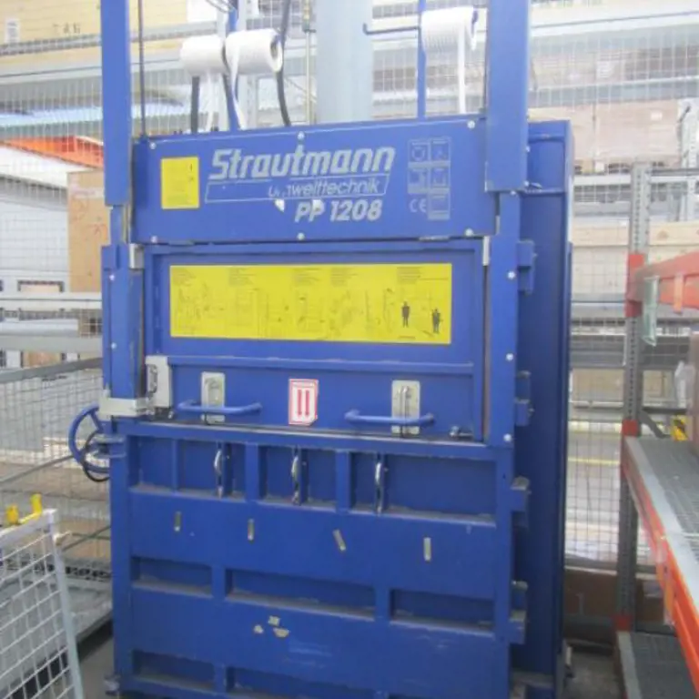 3 Stk Strautmann Papierpressen (Einkammerballenpressen) Strautmann PP 1208