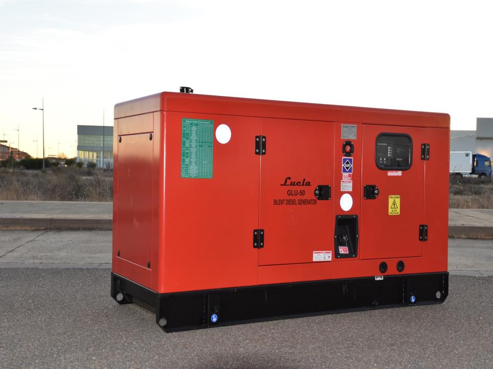 Mini excavators and generators, LUCLA -1