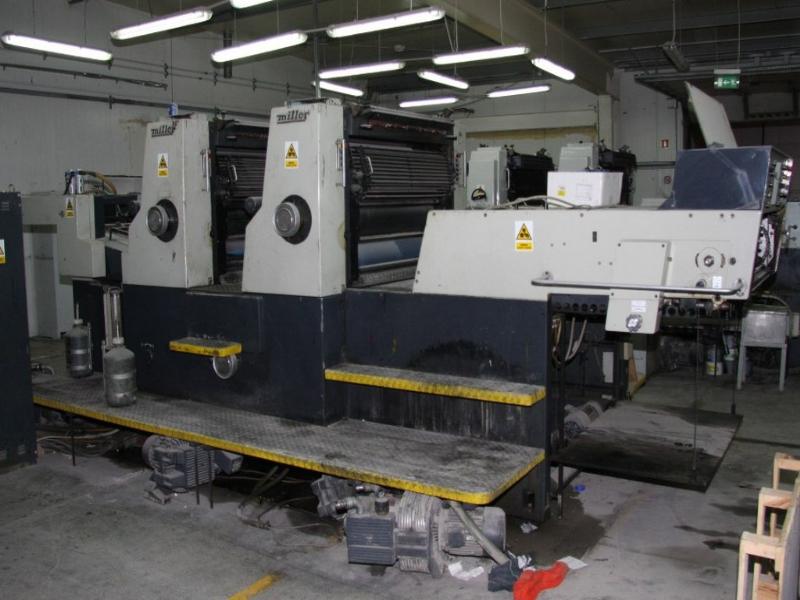 used book block production line, platesetter CTP-1