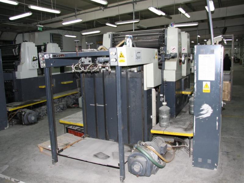 used book block production line, platesetter CTP-4