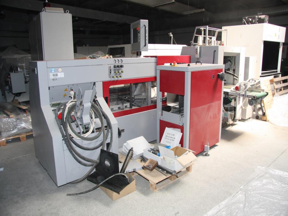 used book block production line, platesetter CTP-3