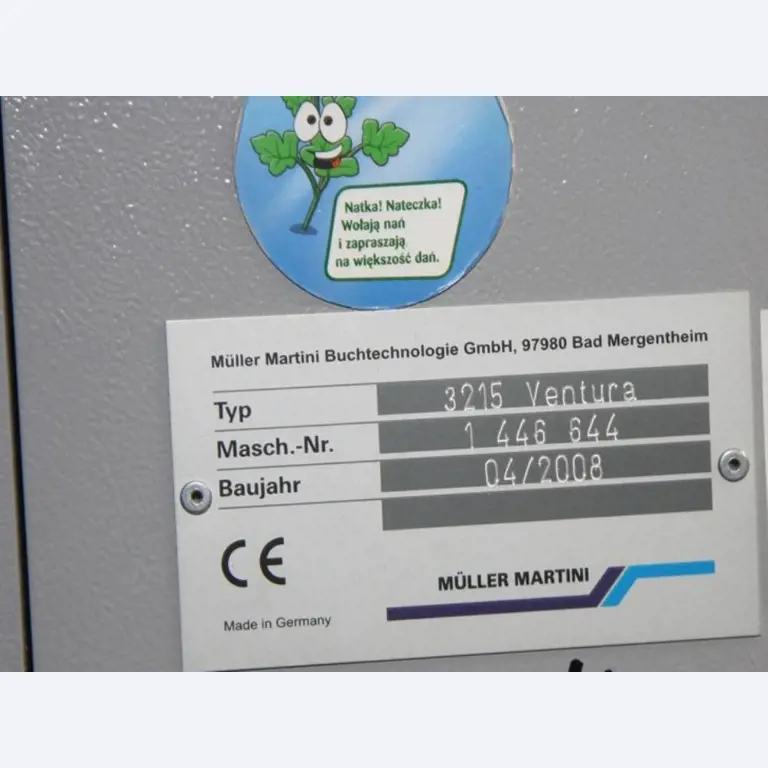 used book block production line, platesetter CTP-5