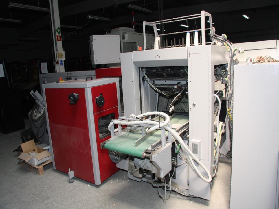 used book block production line, platesetter CTP-4