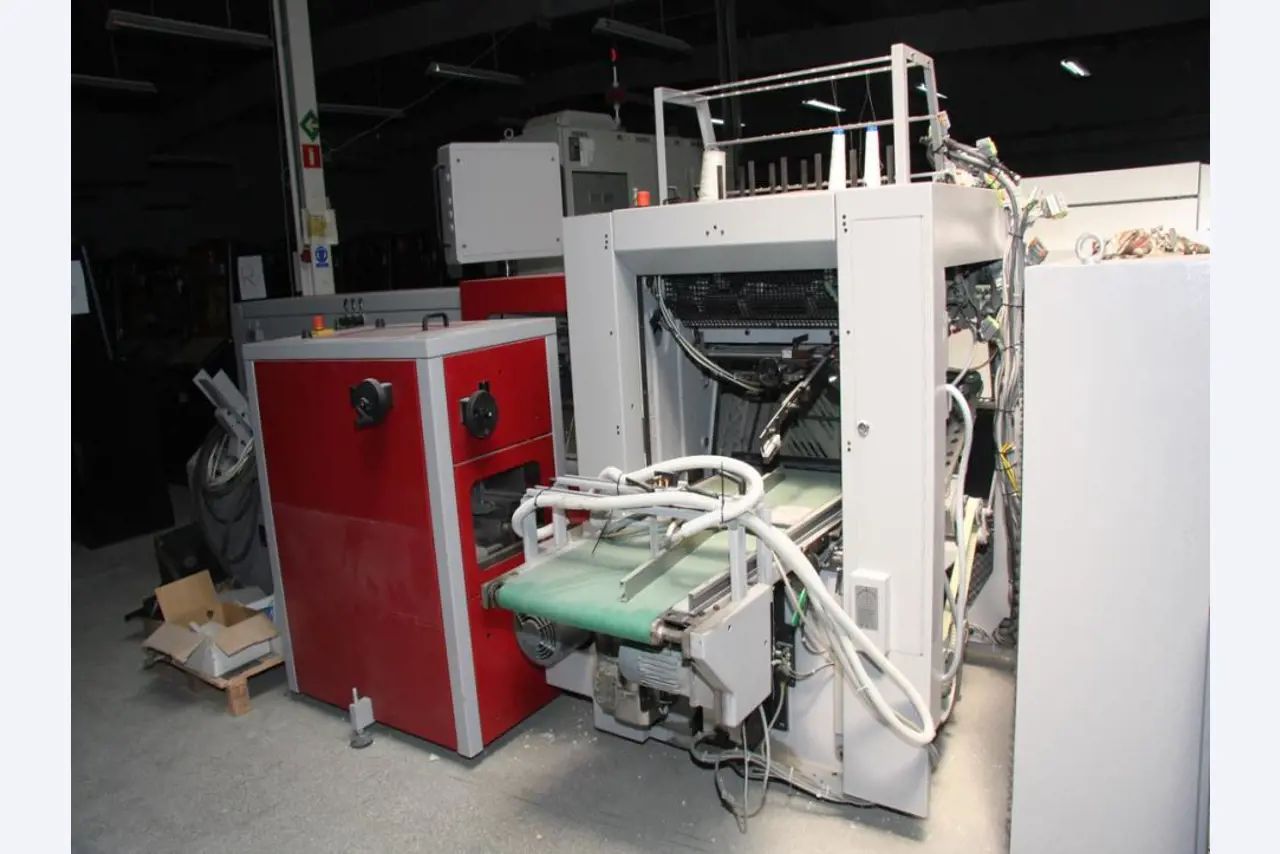 used book block production line, platesetter CTP-4