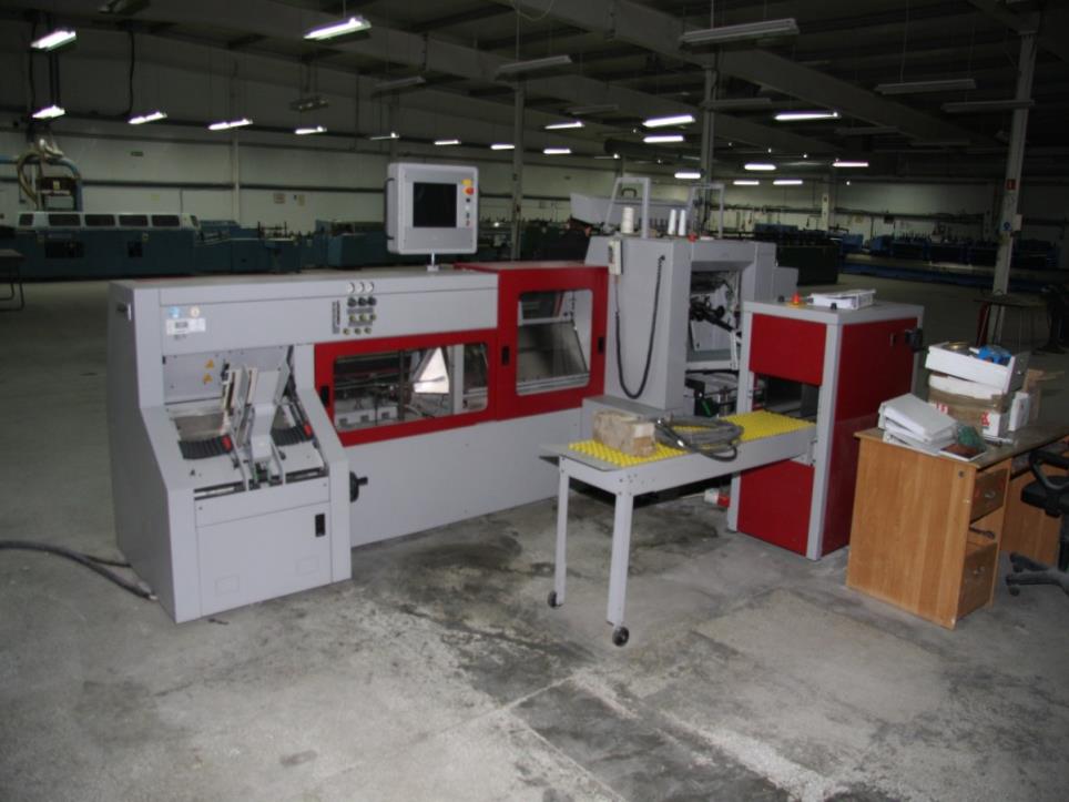used book block production line, platesetter CTP-6