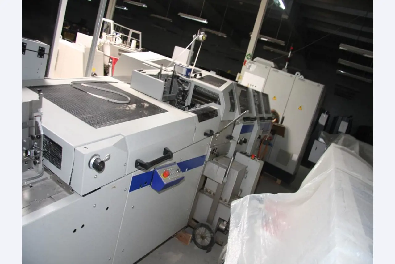 used book block production line, platesetter CTP-4