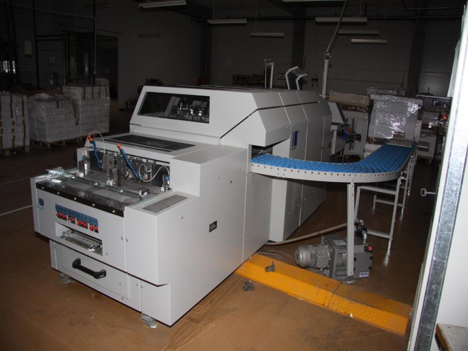 chaîne de fabrication de livres d'occasion, CTP insoleuse-3