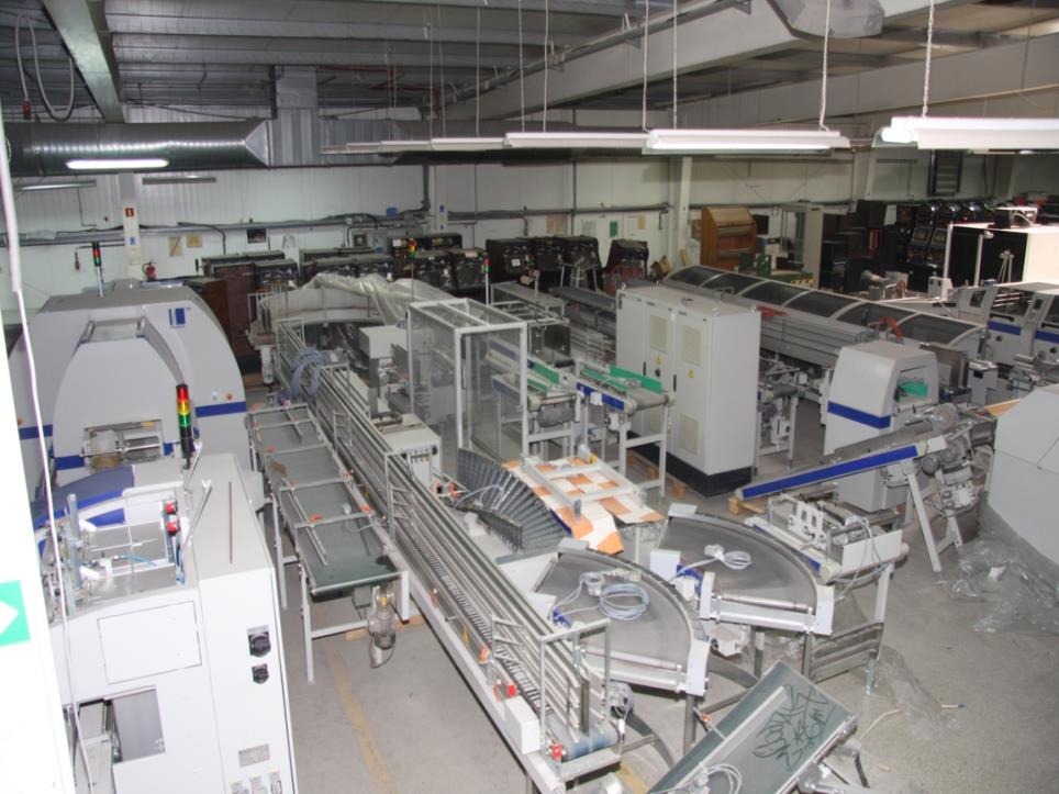 linija za izdelavo rabljenih knjig, CTP ploščotiskalnik-11