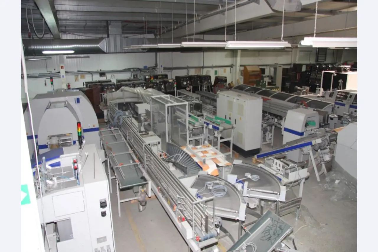 used book block production line, platesetter CTP-11