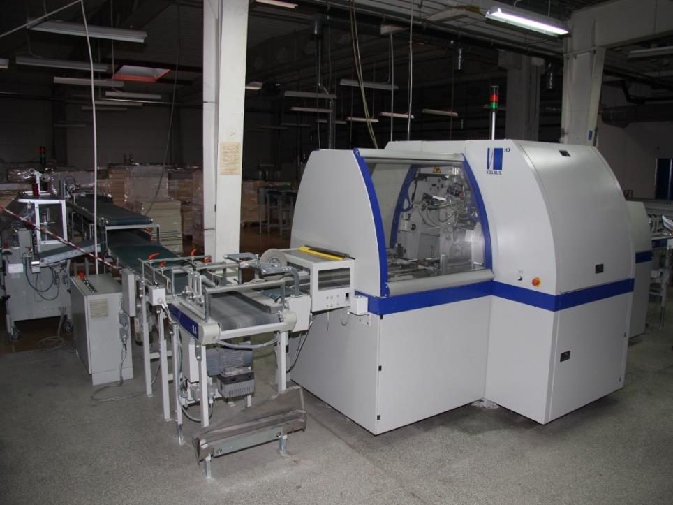 linija za izdelavo rabljenih knjig, CTP ploščotiskalnik-2