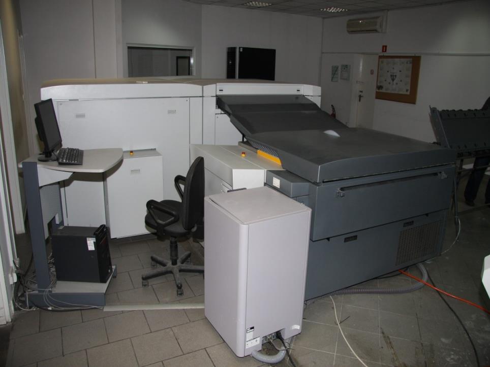 gebrauchte Buchfertigungsstrasse, CTP Belichter-2