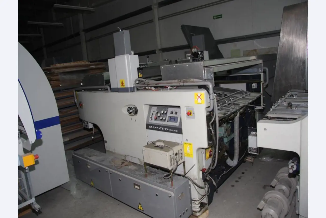 used book block production line, platesetter CTP-6