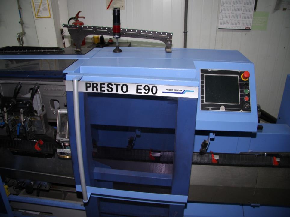 Linia do przygotowania wkladek pod oprawe twarda, Naswietlarka CTP-2