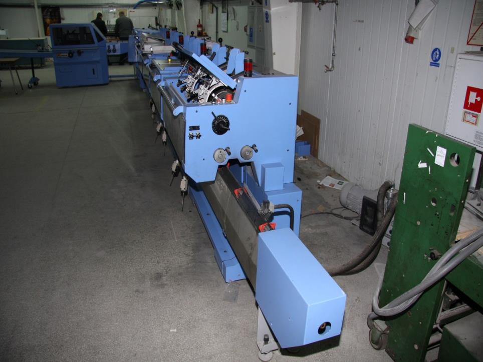 Linia do przygotowania wkladek pod oprawe twarda, Naswietlarka CTP-3