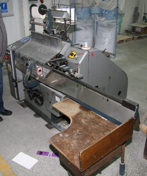 used book block production line, platesetter CTP-3