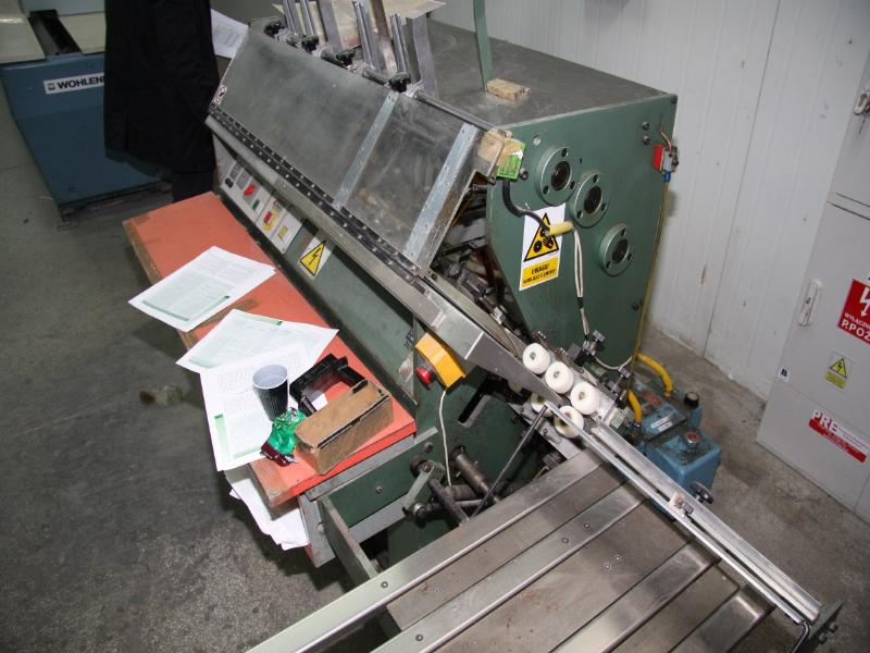 used book block production line, platesetter CTP-2
